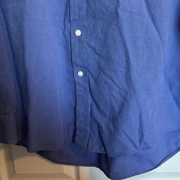 Cutter & Buck men’s blue long sleeve button down shirt size large - Picture 4 of 8